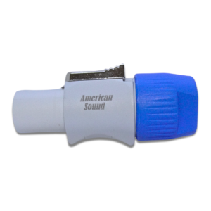 Conector Powercon Macho Gris Tipo B American Sound - Image 2