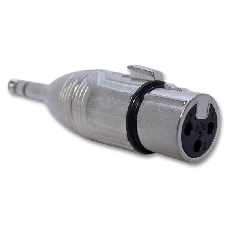 Convertidor Plug 1/4 Estereo A Xlr Hembra Roxtone Ra3xfjm