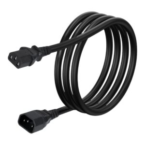 Extensión Cable De Poder De 1.8 Mts Macho Hembra C13 c14 - Image 2