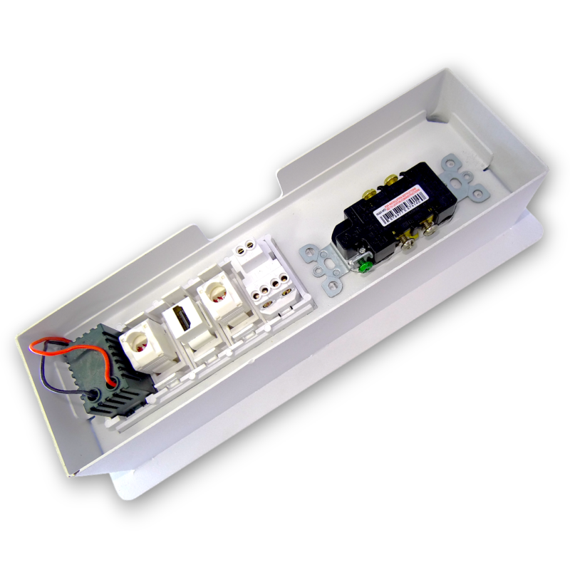 Grommet Metálico Con Módulos Venus Usb + 110v + Hdmi + Datos - Image 2