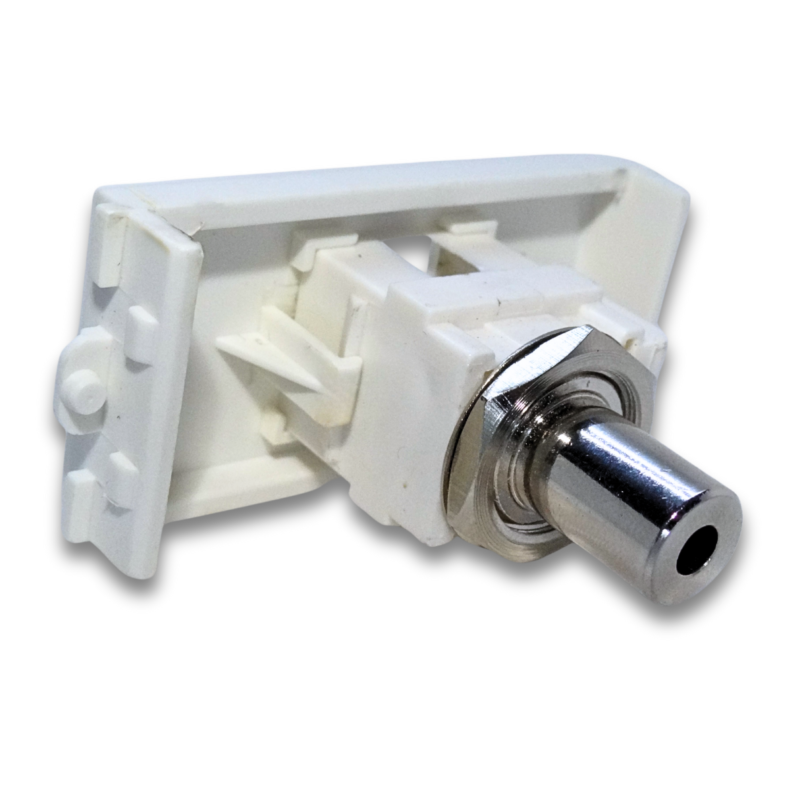 Keystone Jack Estereo 3.5 Con Tapa Para Faceplate Modular - Image 3