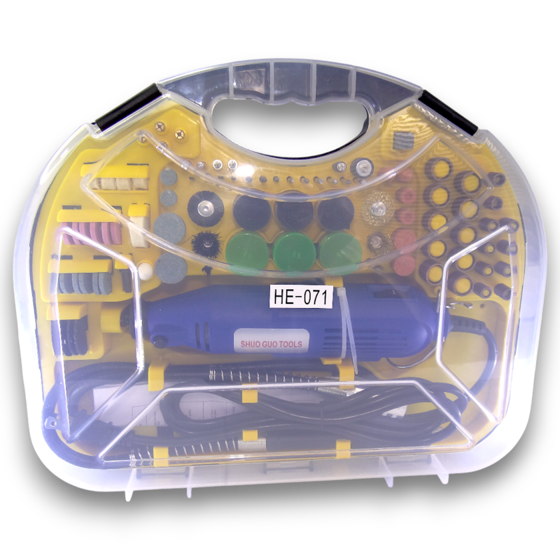 Kit Moto Tool Profesional + 183 Accesorios Potencia Variable