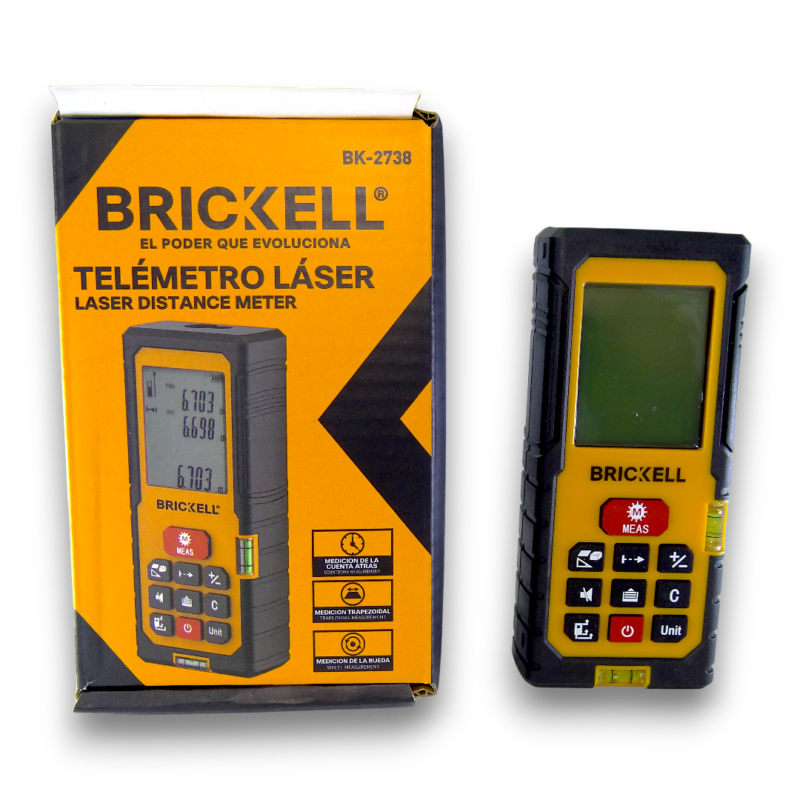Medidor Laser De 60 Metros Digital Mini + Estuche + Baterias