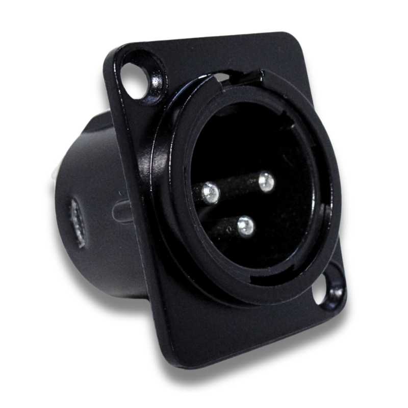 Modulo Adaptador Xlr Macho Canon Para Chasis