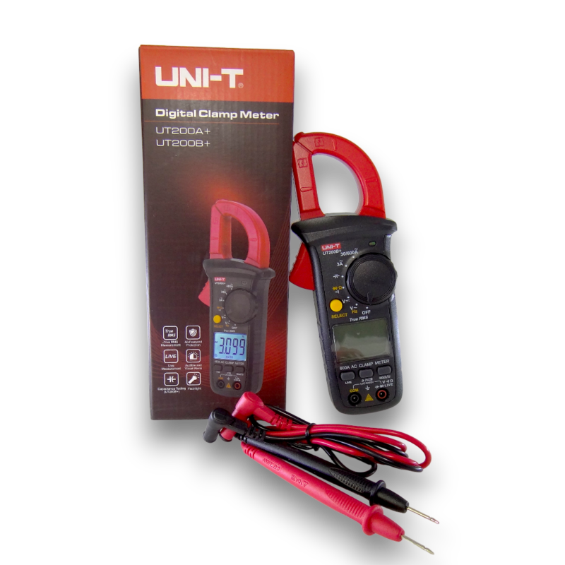 Pinza Amperimetrica Digital Uni-t Ut200b+ Ac Capacitancia