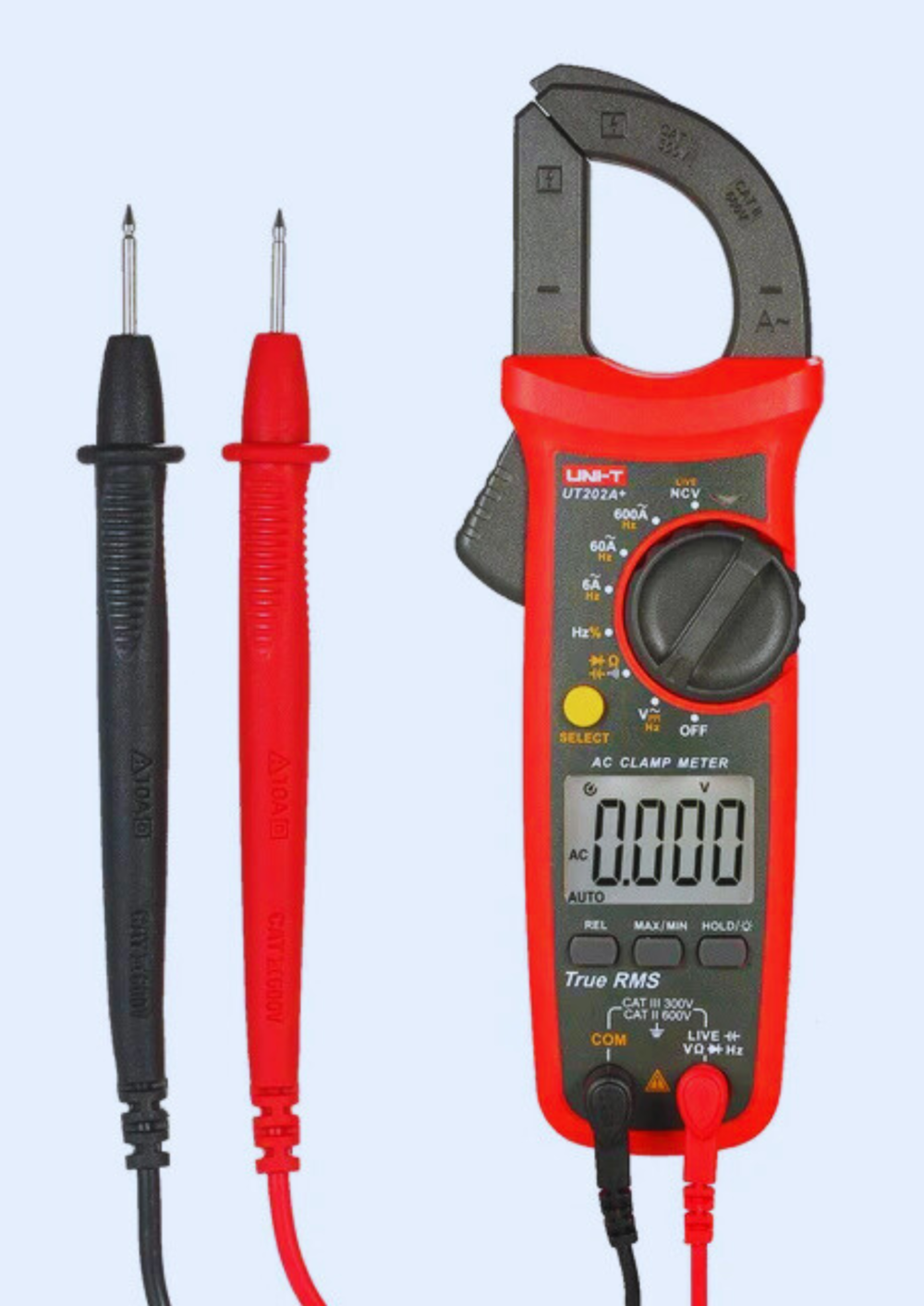Pinza Amperímetrica Digital Uni-t Ut202a+ Ncv Capacitancia - Image 3
