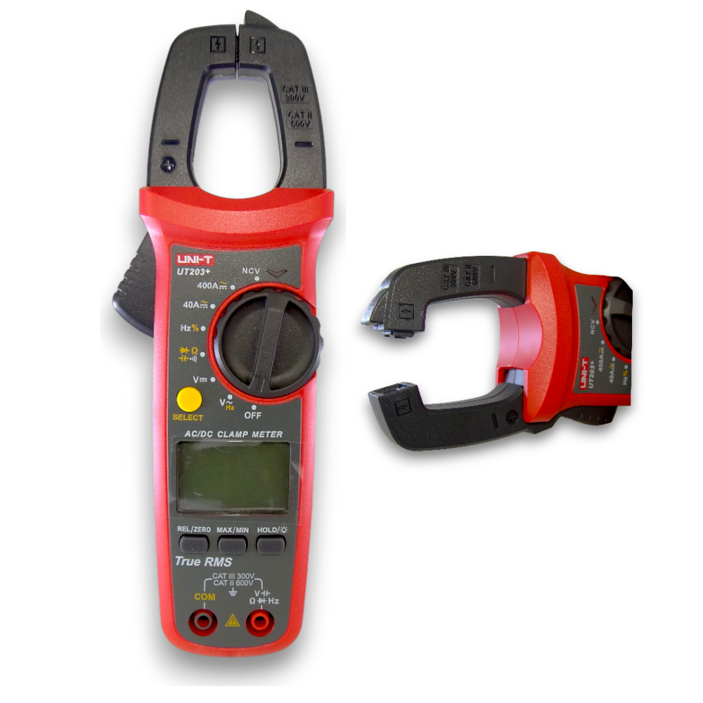 Pinza Amperimétrica Digital Uni-t Ut203+ 400ah Ac-dc Trms - Image 2