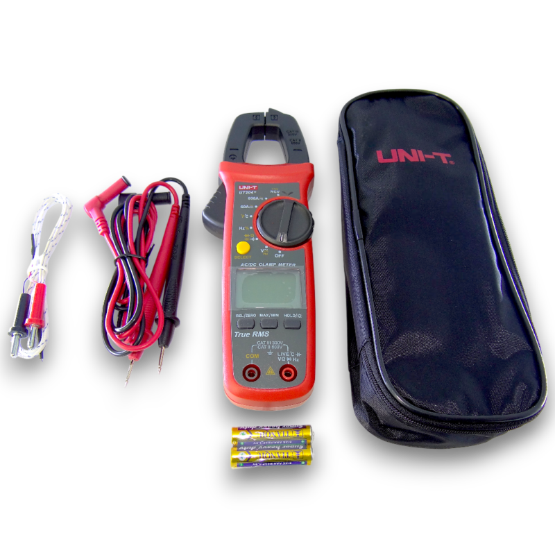 Pinza Amperimétrica Digital Uni-t Ut204+ 600a Ac/dc True Rms - Image 3