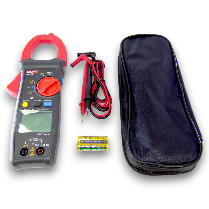 Pinza Amperimétrica Digital Uni-t Ut205a+ Autorango 1000a - Image 2