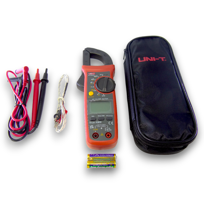 Pinza Amperimetrica Uni-t Ut202r 600v Ncv Diodos - Image 5