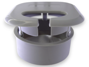 Tapa Plástica Pasa Cables Para Escritorios Oficinas Muebles