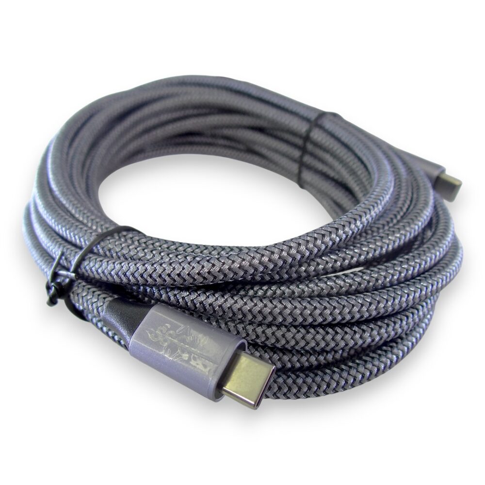 Cable Tipo C A Tipo C De Carga Rápida 100w Video Datos 5 M