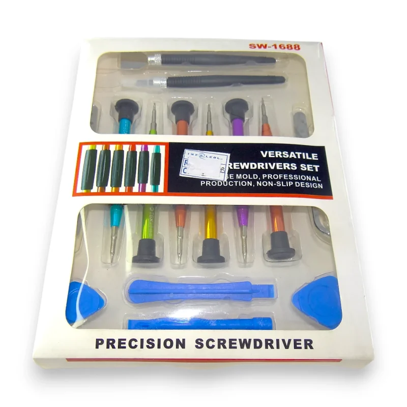 Kit De Destornilladores De Presicion + Accesorios Pro