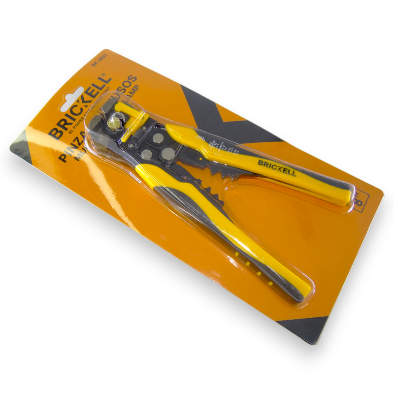 Alicate Pelacables Automatica Cortacable Crimpadora Brickell