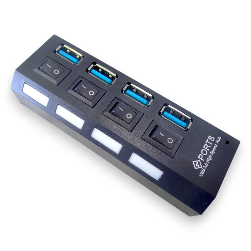 Hub Usb 3.0 De 4 Puertos Con Interruptor On / Off 5 Gbps - Image 5