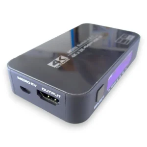 Switch Selector Hdmi Full Hd 4k 4x1 + Control + Adaptador - Image 3