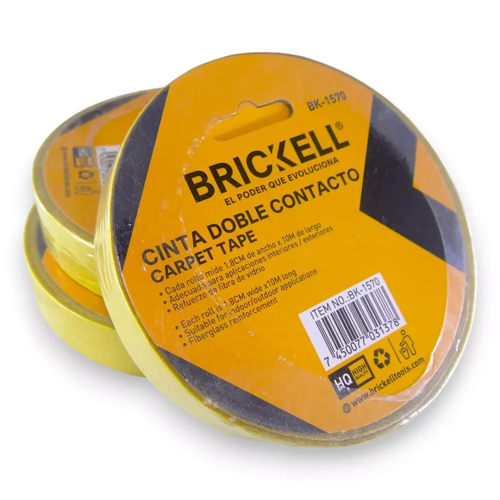 Cinta Doble Contacto 1.8 Cm X 10 Mts Brickell Bk-1570 - Image 2