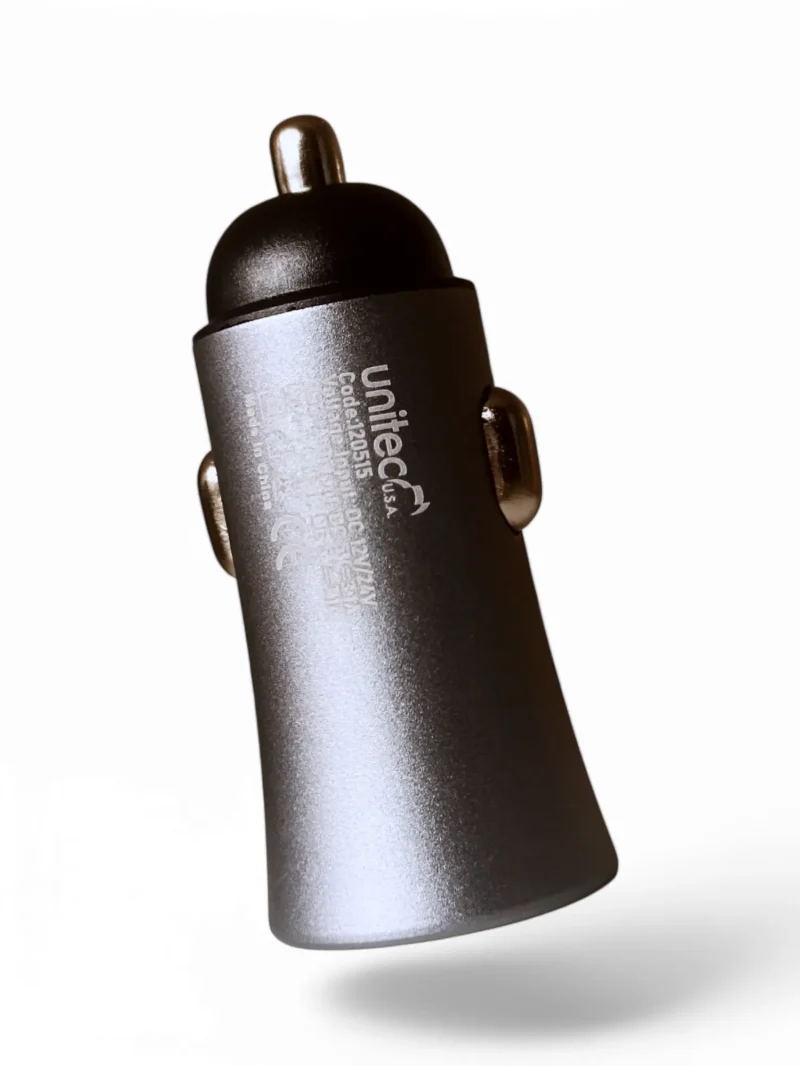 Cargador Para Carro Usb + Tipo C Carga Rapida 3.1ah Unitec - Image 3