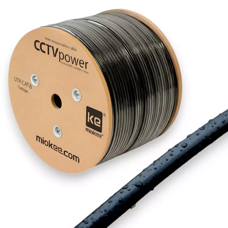 Carrete De Cable Utp Para Exterior De 305mts Categoria 6