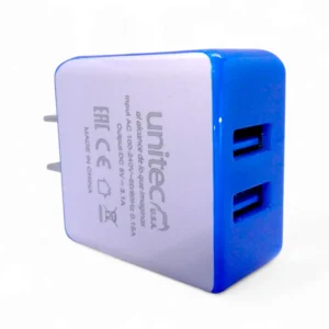 Cargador Para iPhone Carga Rapida Dual 3.1 Unitec + Cable 1m - Image 3
