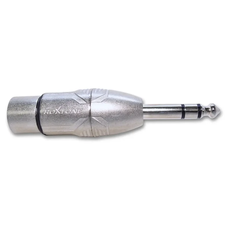 Convertidor Plug 1/4 Estereo A Xlr Hembra Roxtone - Image 2