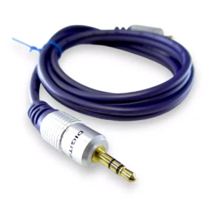 Cable Plug 3.5 Estéreo A 2 Rca Macho De 90 Cm Digital - Image 3