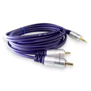 Cable Plug 3.5 Estéreo A 2 Rca Macho De 1.8 Mts Digital - Image 4