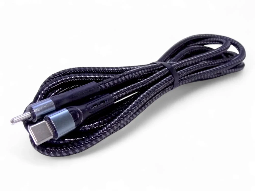 Cable De Carga Tipo C Carga Rapida 3.1a Trenzado Unitec - 2m - Image 2