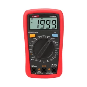 Multímetro Digital Uni-t Ut33b+ 600v Ac/dc Test De Baterias - Image 2