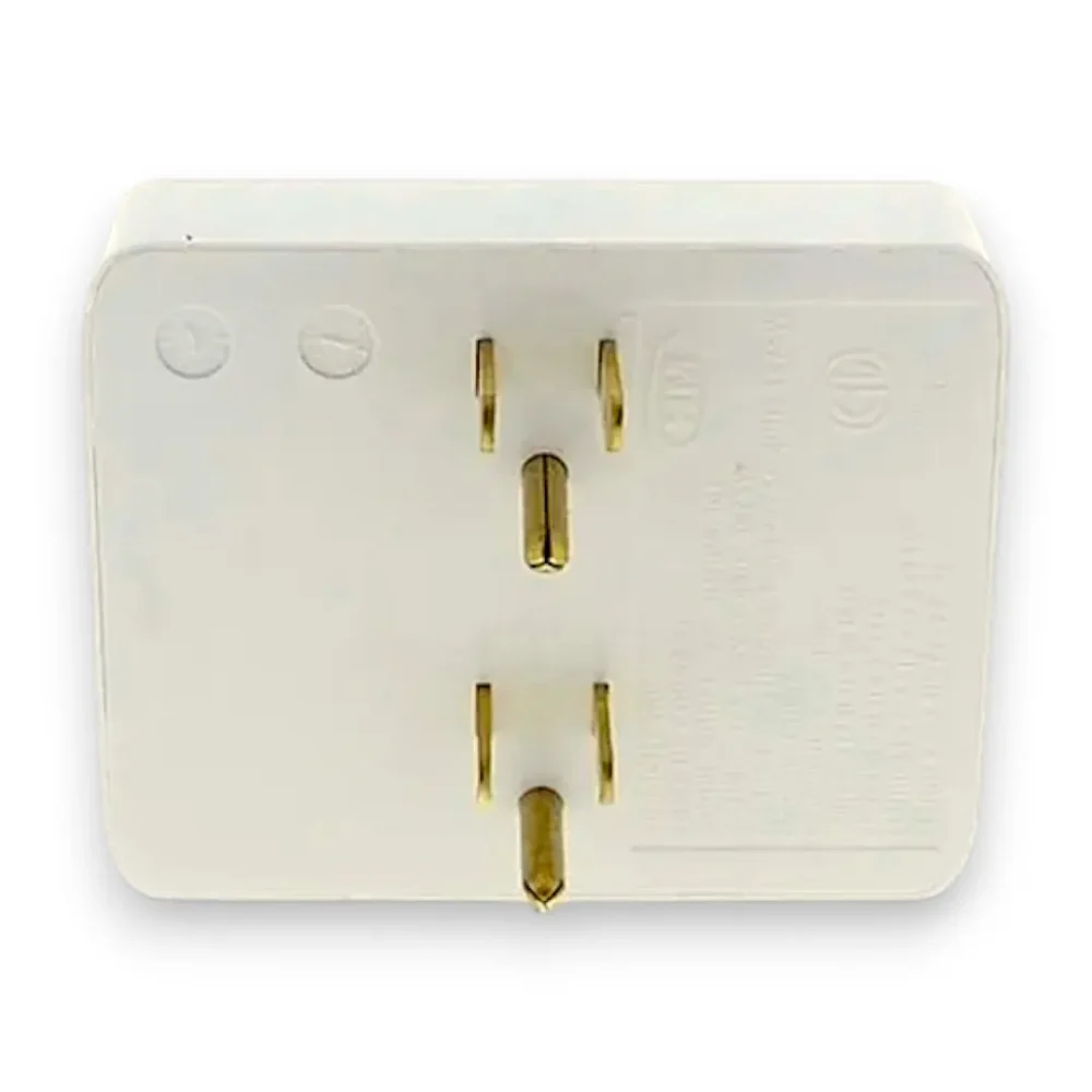 Multitoma De Pared Extensión Eléctrica De 6 Tomas Brickell - Image 3