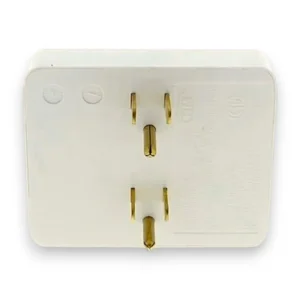 Multitoma De Pared Extensión Eléctrica De 6 Tomas Brickell - Image 3