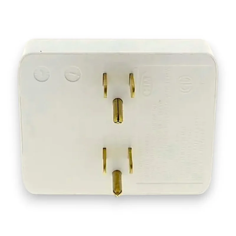 Multitoma De Pared Extensión Eléctrica De 6 Tomas Brickell - Image 3