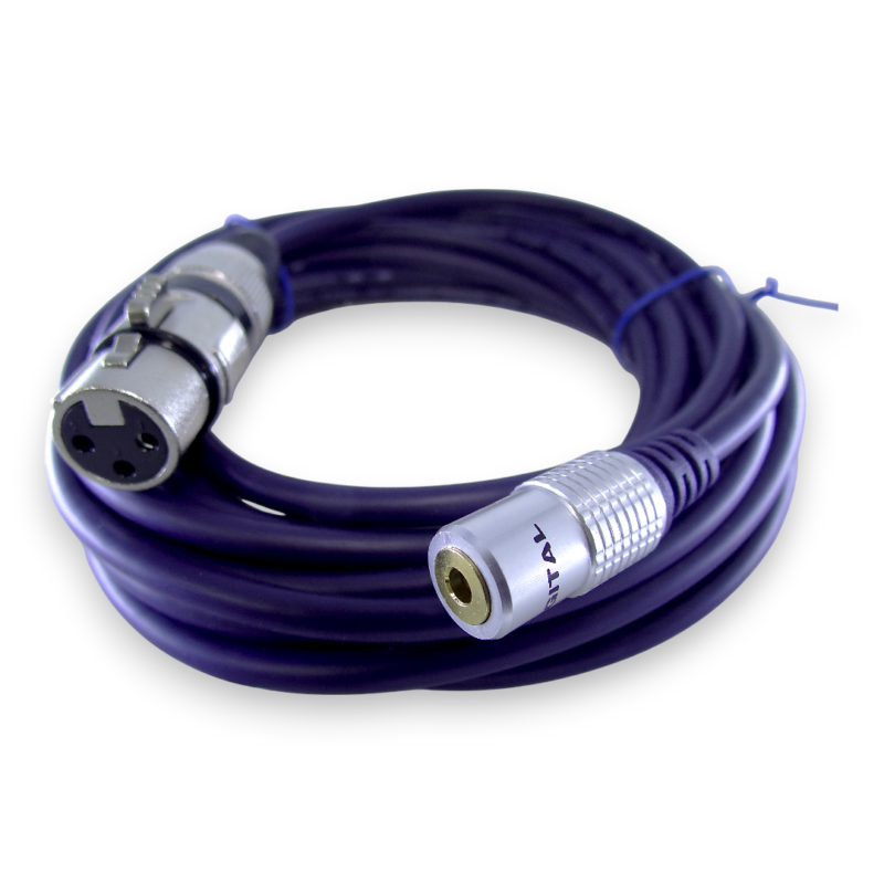 Cable Jack 3.5 Estereo A Xlr Canon Hembra 7.5 Mts