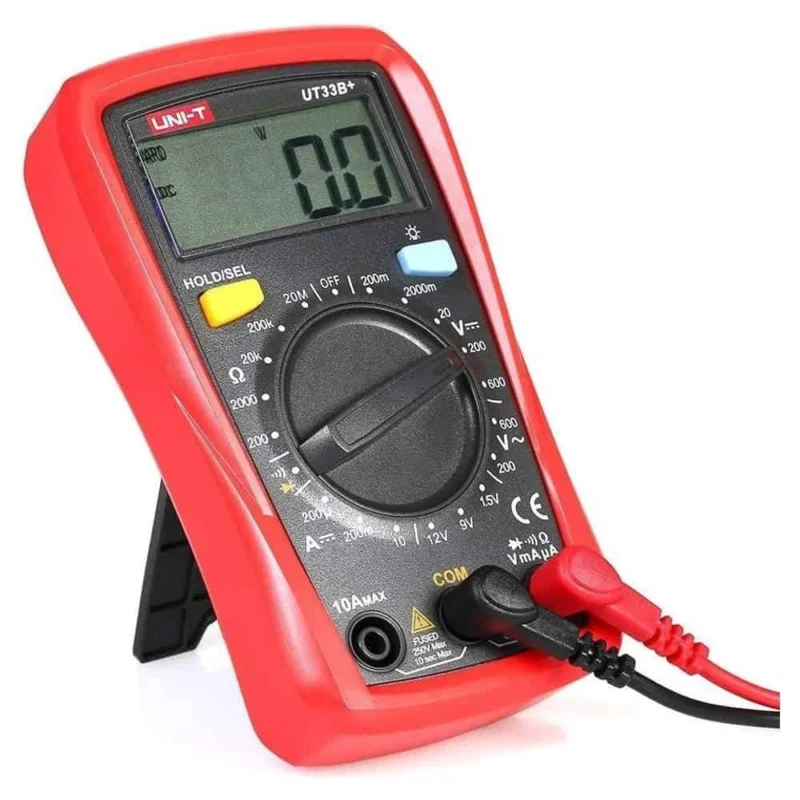 Multímetro Digital Uni-t Ut33b+ 600v Ac/dc Test De Baterias - Image 6