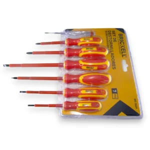 Juego De 6 Destornilladores Dieléctricos + Tester Brickell - Image 3