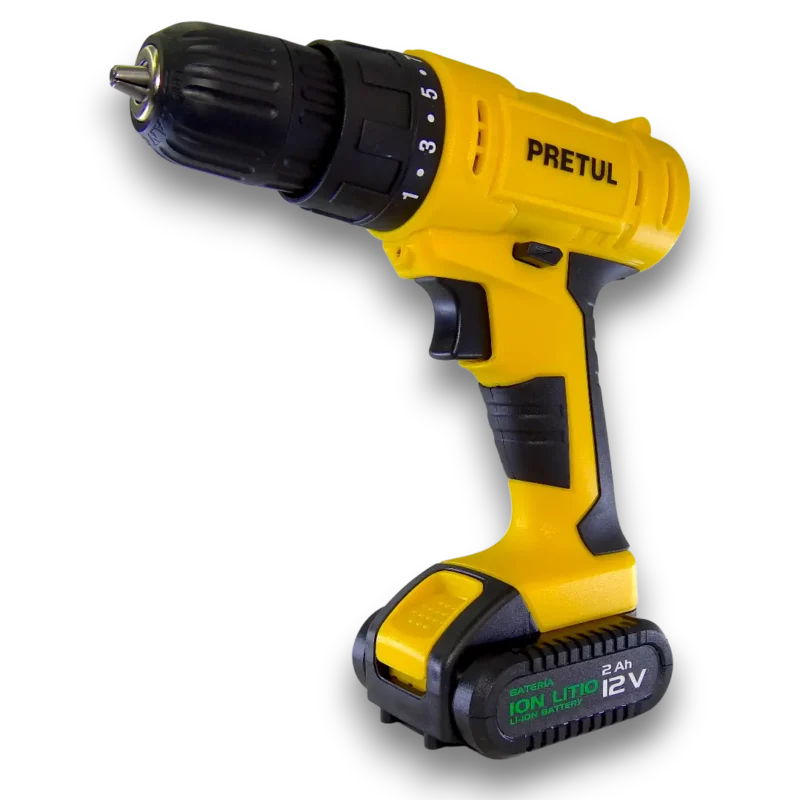 Taladro Inalámbrico 3/8 12v Con Estuche Pretul Tali-12pk - Image 2