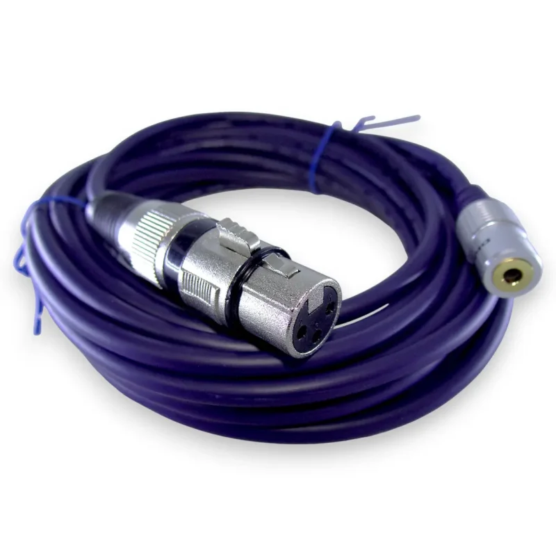 Cable Jack 3.5 Estereo A Xlr Canon Hembra 5.5 Mts - Image 4