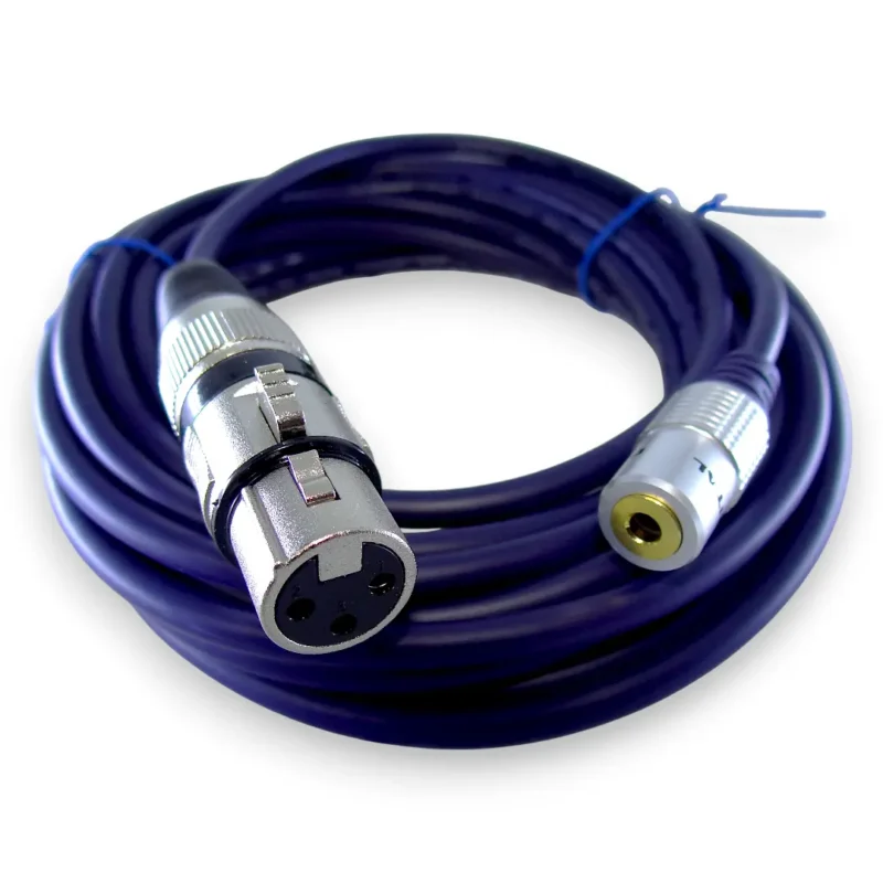 Cable Jack 3.5 Estereo A Xlr Canon Hembra 5.5 Mts - Image 3