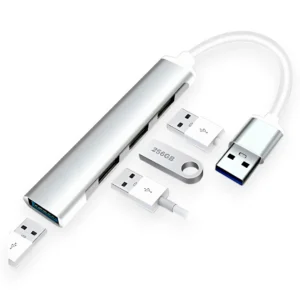 HUB Multipuerto USB 3.0 1X4 Metalico - Image 2