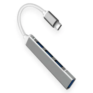 HUB Multipuerto USB 3.0 1X4 Metalico - Image 3