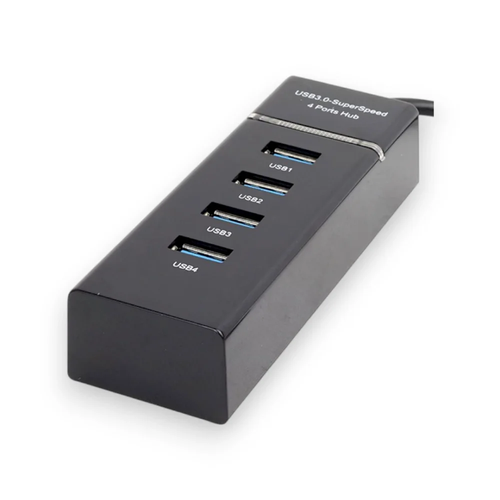HUB Multipuerto USB 3.0 1X4 Plastico