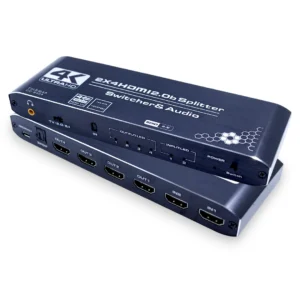 Matriz Hdmi 2x4 4k 3d Splitter 30hz Techman
