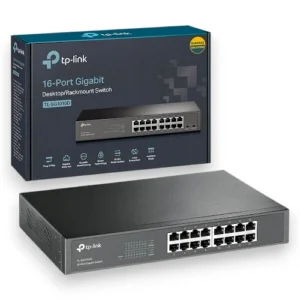 Switch de Red TP-LINK 16 Puertos Gigabit TL-SG1016D Rack/Escritorio
