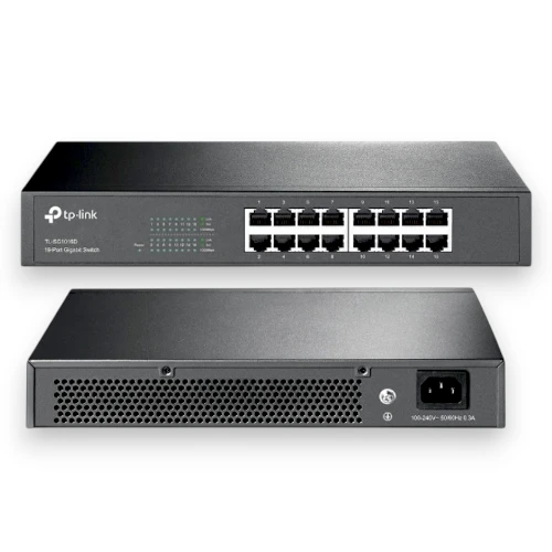 Switch de Red TP-LINK 16 Puertos Gigabit TL-SG1016D Rack/Escritorio - Image 5